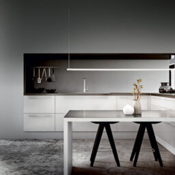 Ideal Lux Luminosa Yoko Led Decorative Linear Integrated Pendant Light Black, 3000K - thumbnail 2