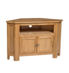 Hallowood Furniture Waverly Oak 2 Door Corner Tv Unit - thumbnail 8
