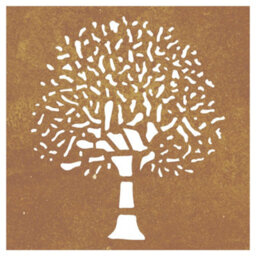 Vidaxl Garden Wall Decoration 55X55 Cm Corten Steel Tree Design - thumbnail 4