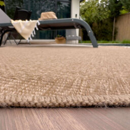 The Rugs Nature Collection Outdoor Rug In Neutral 5100N - thumbnail 8