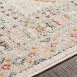 Livabliss Ankara-Vintage Pink Grey Traditional Boho Living Dining Bedroom Rug 80 X 150 Cm Easy Care, Non Shedding - thumbnail 3
