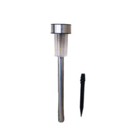 Samuel Alexander 36Cm Set Of 5 Stainless Steel Garden Solar Path Lights With White Leds - thumbnail 6