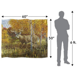 Wild Wings When Color Is King 2 Silky Supersoft Blanket Yellow/multicoloured (One Size) - thumbnail 5