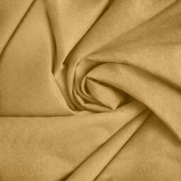 Luxury Living Plain Velvet Chenille Cushion Ochre - thumbnail 4