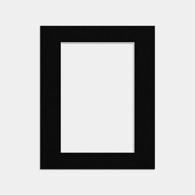 Ak Frames 20X16 Black Picture Mounts To Fit 15X10 Aperture Size - Mount Board Only (No Frame Included) - image 1