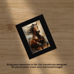 Ak Frames 20X16 Black Picture Mounts To Fit 15X10 Aperture Size - Mount Board Only (No Frame Included) - thumbnail 5
