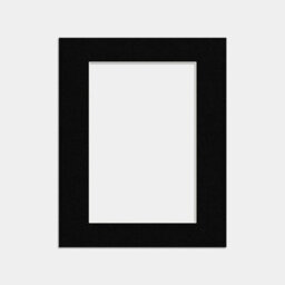 Ak Frames 20X16 Black Picture Mounts To Fit 15X10 Aperture Size - Mount Board Only (No Frame Included) - thumbnail 1