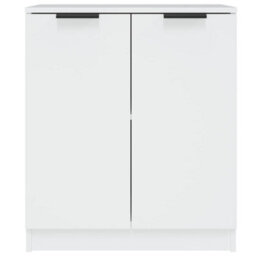 Berkfield Sideboards 2 Pcs White 60X30X70 Cm Engineered Wood - thumbnail 4