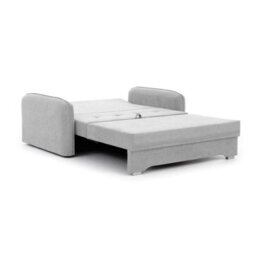 Amerykanka Laine 3 Black Compact Sofa Bed With Storage And Decorative Cushions - thumbnail 7