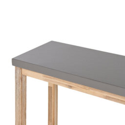 Beliani Garden Bench Ostuni 160 Cm Concrete Grey - thumbnail 6