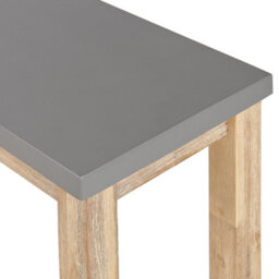 Beliani Garden Bench Ostuni 160 Cm Concrete Grey - thumbnail 7