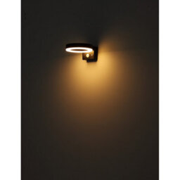 Luminosa Lighting Luminosa Solarleuchte Outdoor Modern Wall Lamp Matt Black Ip44 Led 3000K - thumbnail 5