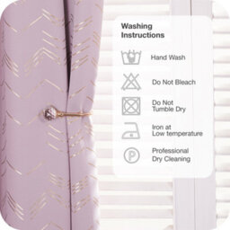 Deconovo Foil Printed Thermal Curtains Super Soft Ring Top Blackout Curtains For Bedroom 46 X 90 Inch 2 Panels - thumbnail 9