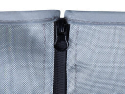 Beliani Rain Cover Chuva 155 Cm 155 Cm 90 Cm Grey - thumbnail 6