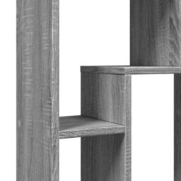 Berkfield Bookcase Grey Sonoma 63X20X90 Cm Engineered Wood - thumbnail 9