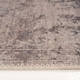Loomed Kukoon Beige Flat Machine Washable Woven Soft Area Rug Modern Neutral Living - 300 X 80Cm - thumbnail 4