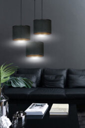 Emibig Lighting Emibig Hilde Pendant Lamp 3 X E27 Black With Black Shade - thumbnail 8