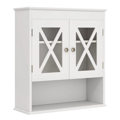 Bathroom Cabinet Wall Mounted Medicine Cabinet W/adjustable Shelf - image 1