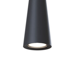 Luminosa Lighting Luminosa Nevill Slim Ceiling Pendant Lamp Black, 1 Light, Gu10 - thumbnail 3