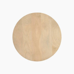 Furniturebox Uk Tacoma Round White Oak Wood Side Table - thumbnail 5