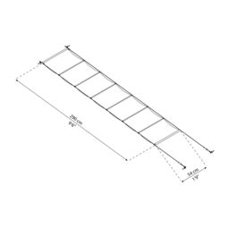 Canopia By Palram White Patio Cover Roof Blind - thumbnail 7