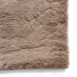 Plain Beige Shaggy Handmade Luxurious Rug For Dining Room Bedroom & Living Room-80Cm X 150Cm - thumbnail 3
