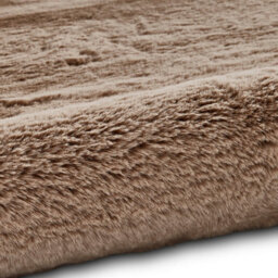 Plain Beige Shaggy Handmade Luxurious Rug For Dining Room Bedroom & Living Room-80Cm X 150Cm - thumbnail 7