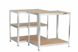 Rhino Racking 180 X 90 X 60Cm - Galvanised - 5 Tier Boltless Heavy Duty Garage Shelving Unit - 1000Kg Load Weight - thumbnail 6