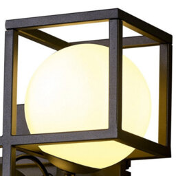 Luminosa Lighting Luminosa Desigual Wall Lamp, 2 Light G9, Matt Black - thumbnail 4