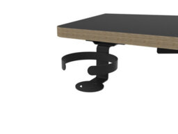 Koble Gino Corner Sit Stand Smart Desk Black - thumbnail 4