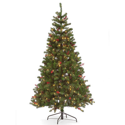 Snowtime 180Cm Pine Creek Green Tree W/ 290 Ww Leds/cones/ber/796 Tips