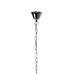 First Choice Lighting Clear And Chrome Marie Therese Style 5 X 40W Chandelier - thumbnail 3
