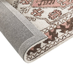 Beliani Hand-Tufted Wool Area Rug 80 X 150 Cm Multicolour Geometric - thumbnail 3