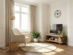 130X30Cm Torie Solid Wood Chunky Tv Unit - thumbnail 4