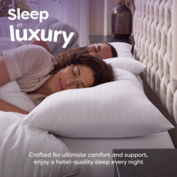 Slumberdown Comfy Home Pillow, Medium Support, 4 Pack - thumbnail 2