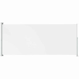 Walplus Patio Retractable Side Awning Garden Sun Shade Canopy Gazebo For Back Door, Porch, Patio 200X500 Cm Cream - thumbnail 2