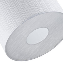 Happy Homewares Contemporary And Sleek Pendant Lighting Shade Crafted From Wrinkled White Paper - thumbnail 3