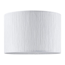 Happy Homewares Contemporary And Sleek Pendant Lighting Shade Crafted From Wrinkled White Paper - thumbnail 2