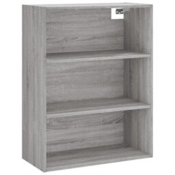 Berkfield Highboard Grey Sonoma 69.5X34X180 Cm Engineered Wood - thumbnail 5