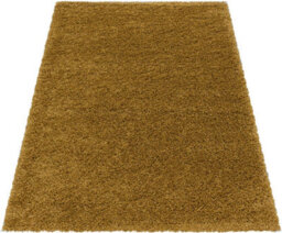 Prime Plus Extra Thick Heavy 5Cm Pile Soft Shaggy Rugs Modern Area Rugs Bedroom Hall Rugs (Gold 60 X 110Cm) - thumbnail 5
