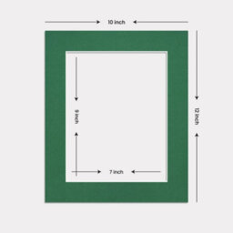 Ak Frames 12X10 Emerald Picture Mounts To Fit 9X7 Aperture Size - Mount Board Only (No Frame Included) - thumbnail 3