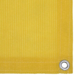 Berkfield Balcony Screen Yellow 75X500 Cm Hdpe - thumbnail 3