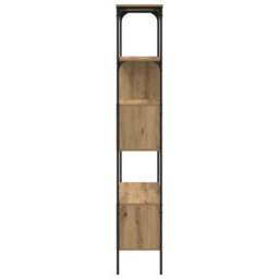 Walplus Bookcase Artisan Oak 76 X 33 X 188.5 Cm Engineered Wood - thumbnail 6