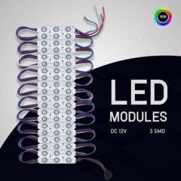 Led Injection Module  Smd Ip65 Waterproof Decorative Light  With Tape Adhesive Backside,rgb ,10 Pack - thumbnail 6