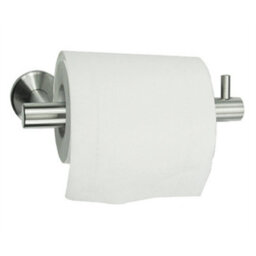 Toilet Roll Tissue Paper Holder Wall Mounted Bathroom Accessory Stainless Steel - thumbnail 1