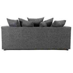 Furnishings For Less UK Byron Dundee Chenille Fabric 3 Piece Sofa Set - 3 2 1  Grey - thumbnail 5