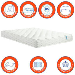Home Treats Curved Ottoman Bed With Mattress Single Small Double Storage Bed - thumbnail 8