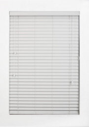Furnished Faux Wood Venetian Blinds - Grey 50mm Slats Trimmable Blinds For Windows And Doors  (W)155Cm (L)210Cm - thumbnail 3