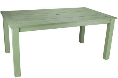 Winawood Wood Effect Rectangular Dining Table - L170Cm X D98.3Cm X H76Cm - Duck Egg Green - image 1