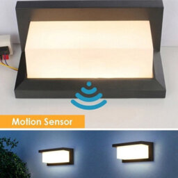 Warm White Light Modern Led Pir Motion Sensor Wall Light - thumbnail 3